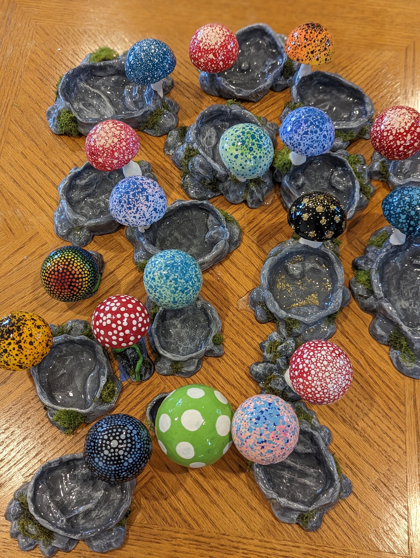 Small premade mushroom accessories